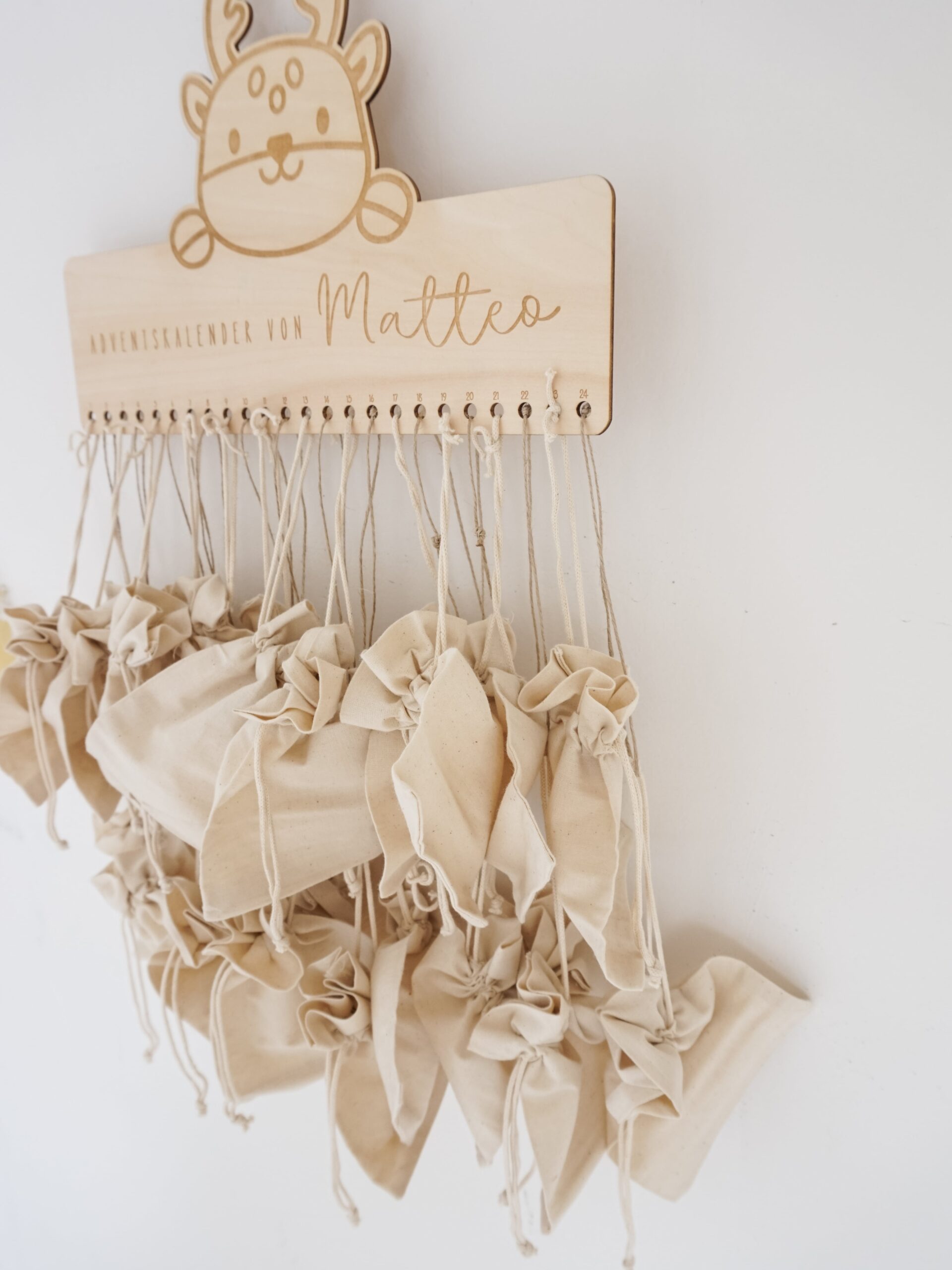 Personalisierter Adventskalender NOEL