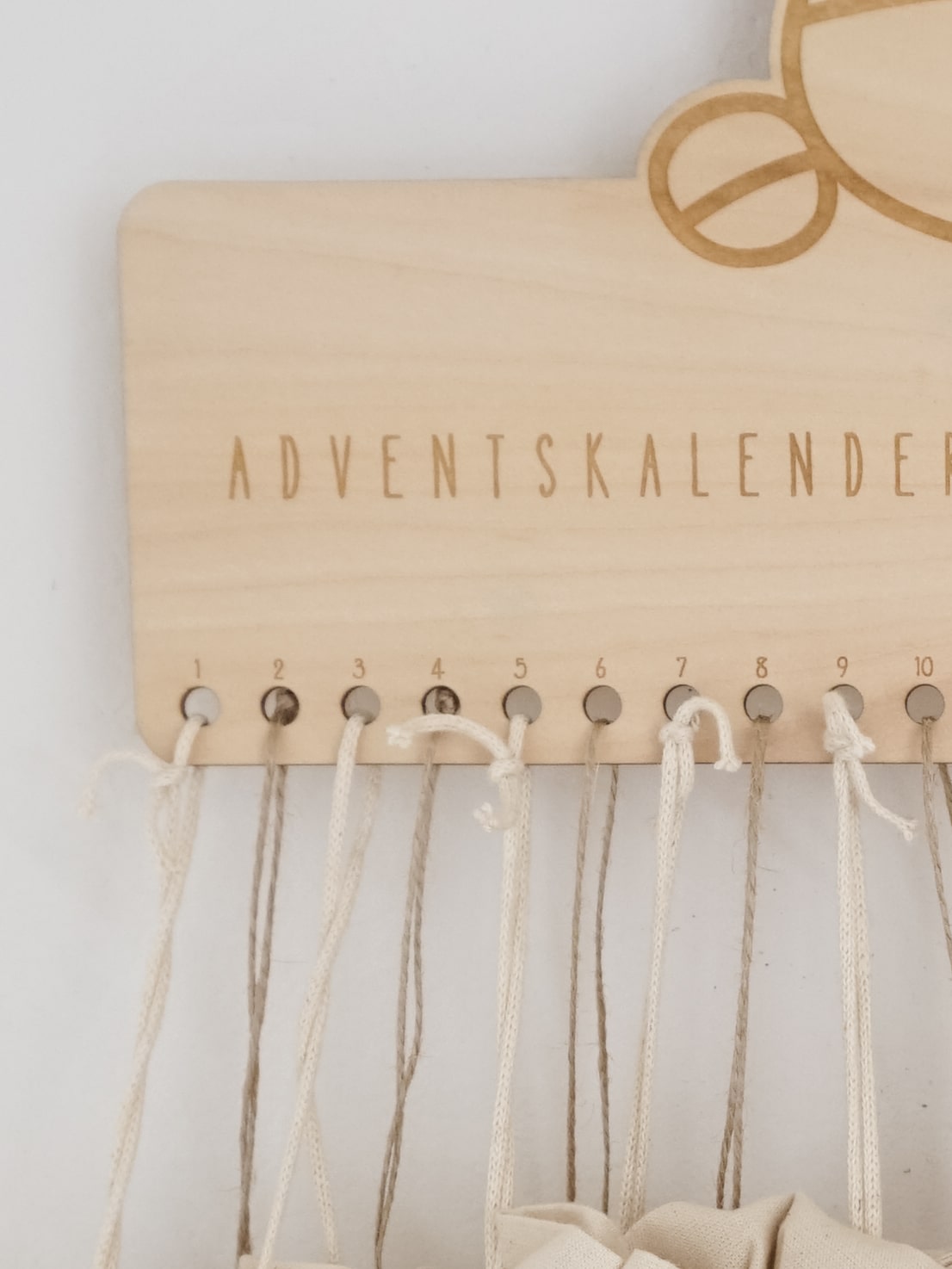 Personalisierter Adventskalender NOEL